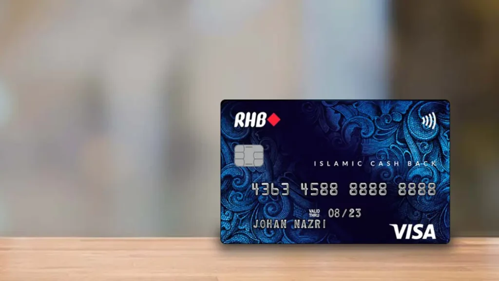 4. RHB Cash Back Visa Credit Card