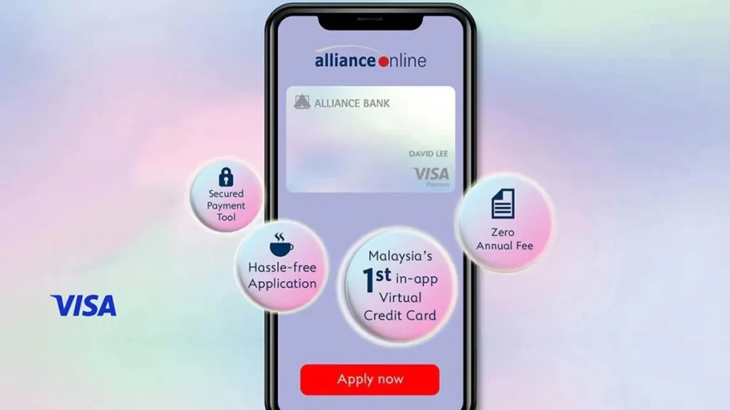 5. Alliance Bank Visa Virtual Credit Card