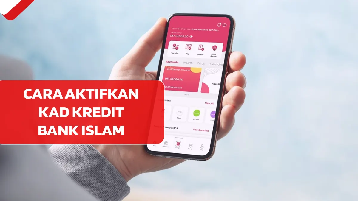 Cara Aktifkan Kad Kredit Bank Islam
