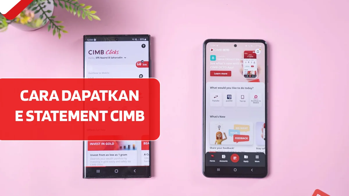 Cara Dapatkan e Statement CIMB