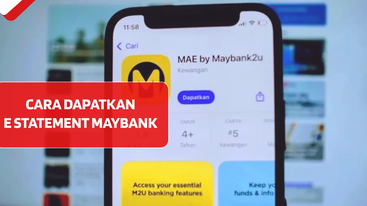 Cara Dapatkan e Statement Maybank