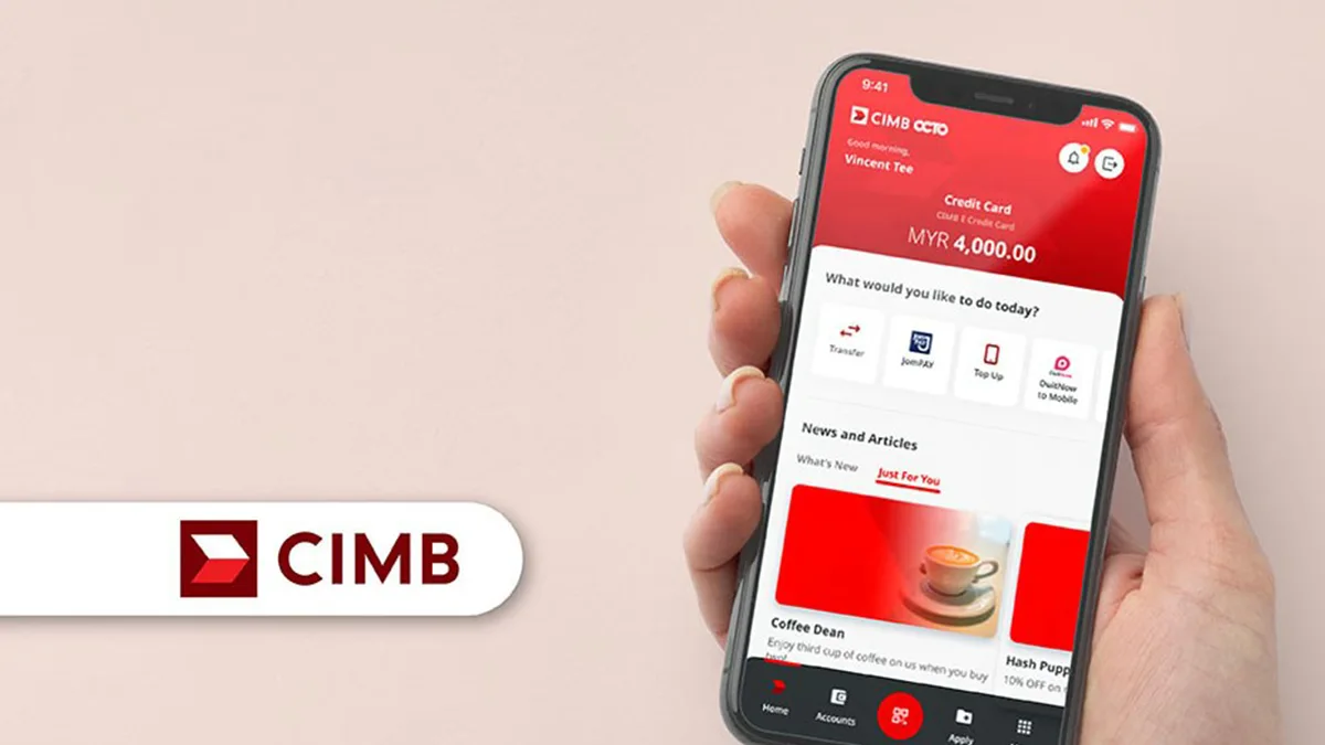 Melalui Aplikasi CIMB OCTO