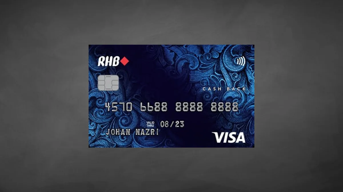 3. Kad Kredit RHB Cash Back Visa