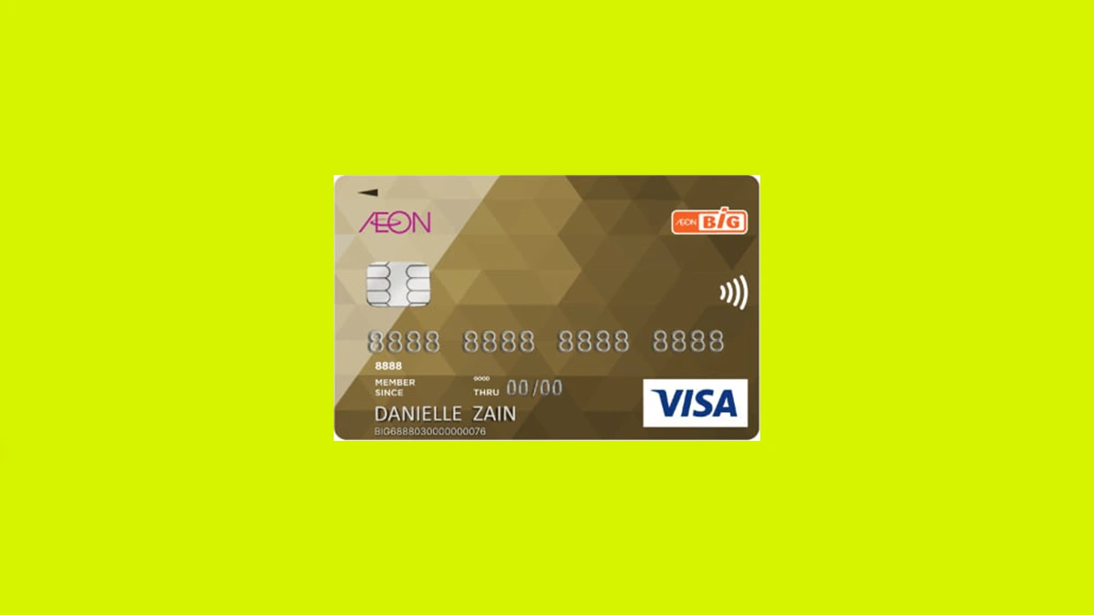 AEON BiG Visa Gold Card