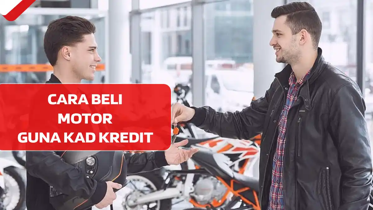 Cara Beli Motor Guna Kad Kredit