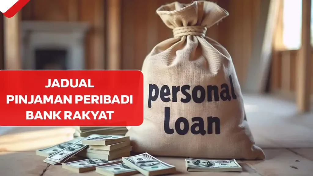 Jadual Pinjaman Peribadi Bank Rakyat