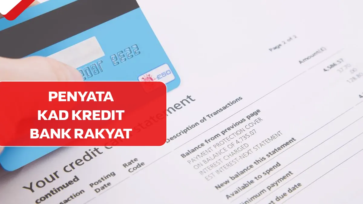 Penyata Kad Kredit Bank Rakyat
