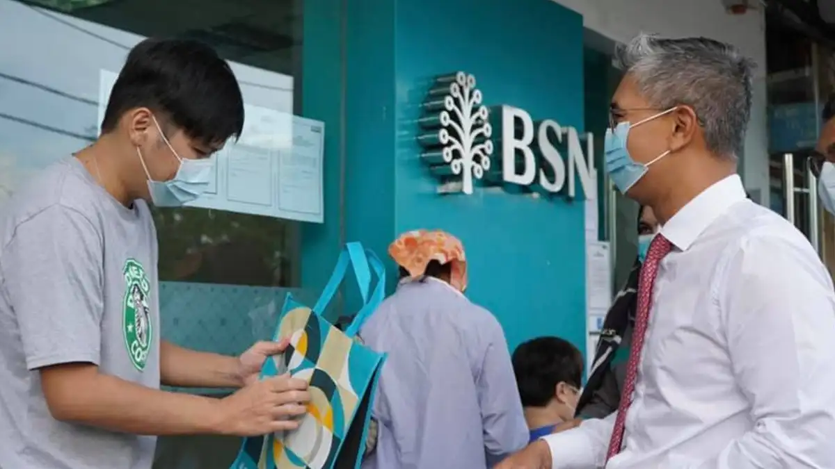 Perkhidmatan di Khidmat Pelanggan BSN