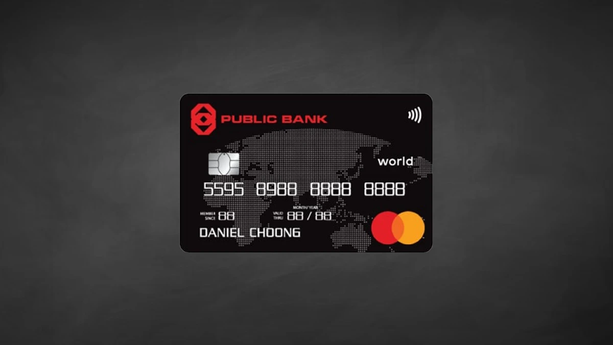 Public Bank World MasterCard Credit Card