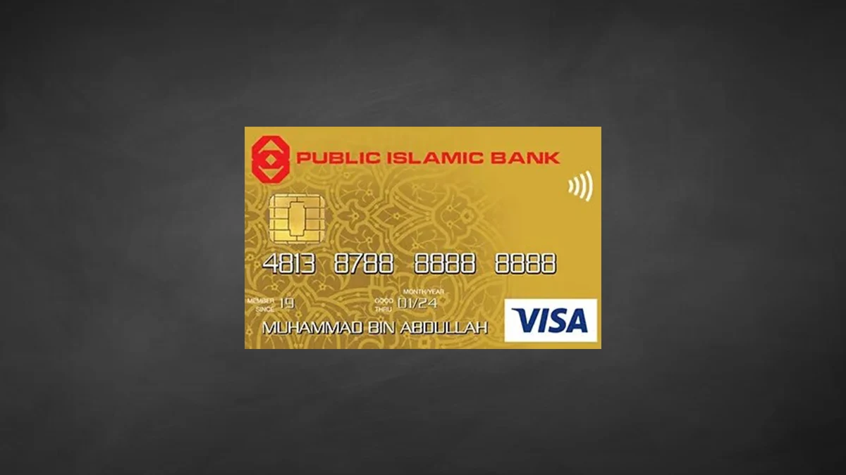 Public Islamic Bank Gold Visa Credit Card i