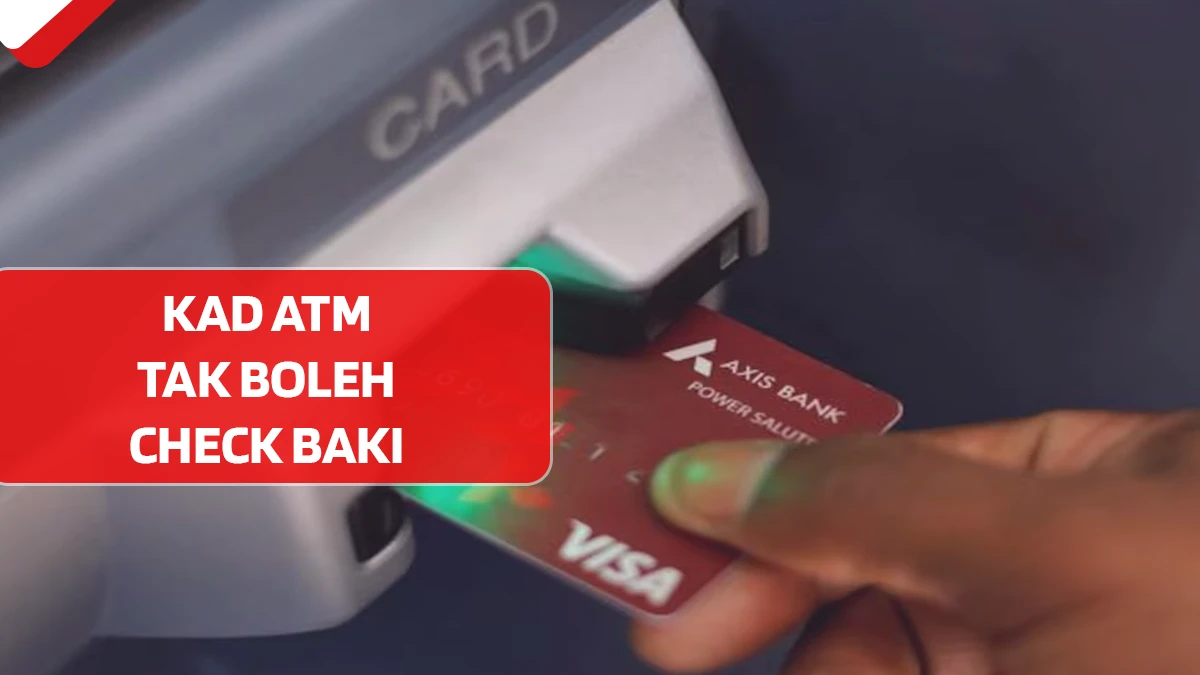 Kad ATM Tak Boleh Check Baki