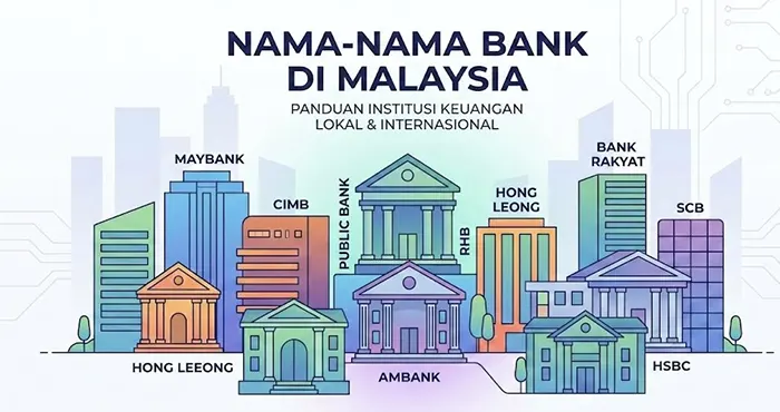 Senarai Nama Nama Bank di Malaysia Terkini